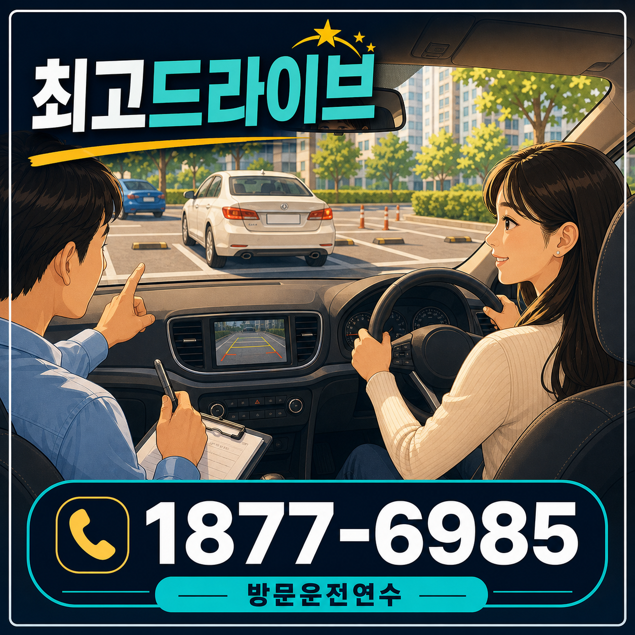경기 의왕시 학의동 운전연수 최고드라이브 1877-6985 상담