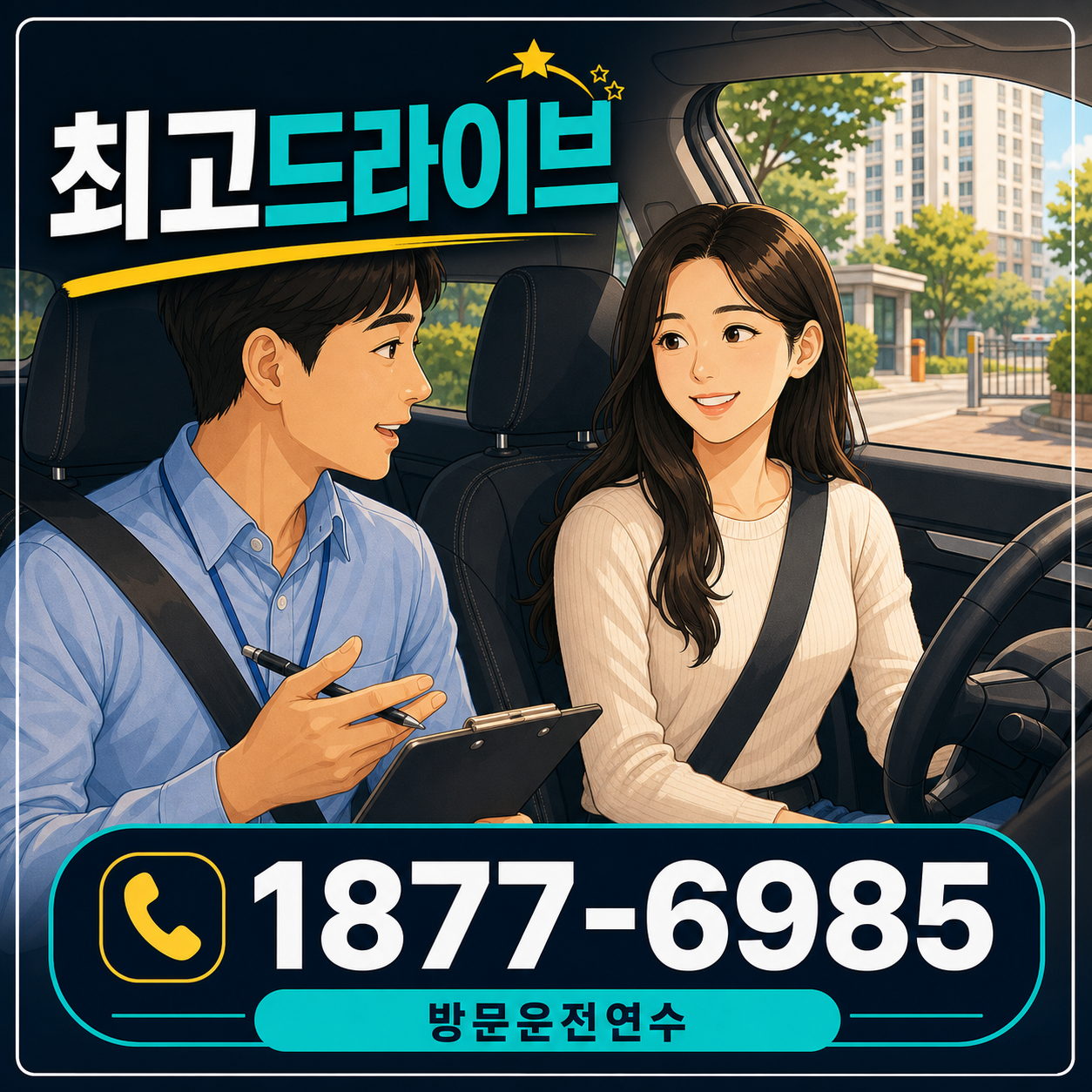 경기 오산시 운전연수 최고드라이브 1877-6985 대표 이미지