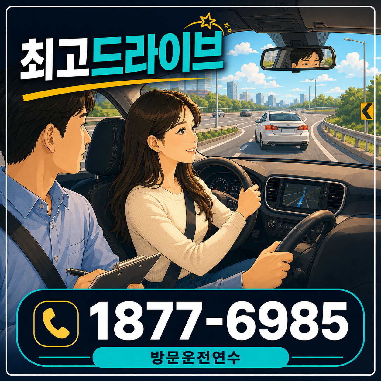 경기 시흥시 운전연수 최고드라이브 1877-6985 대표 이미지