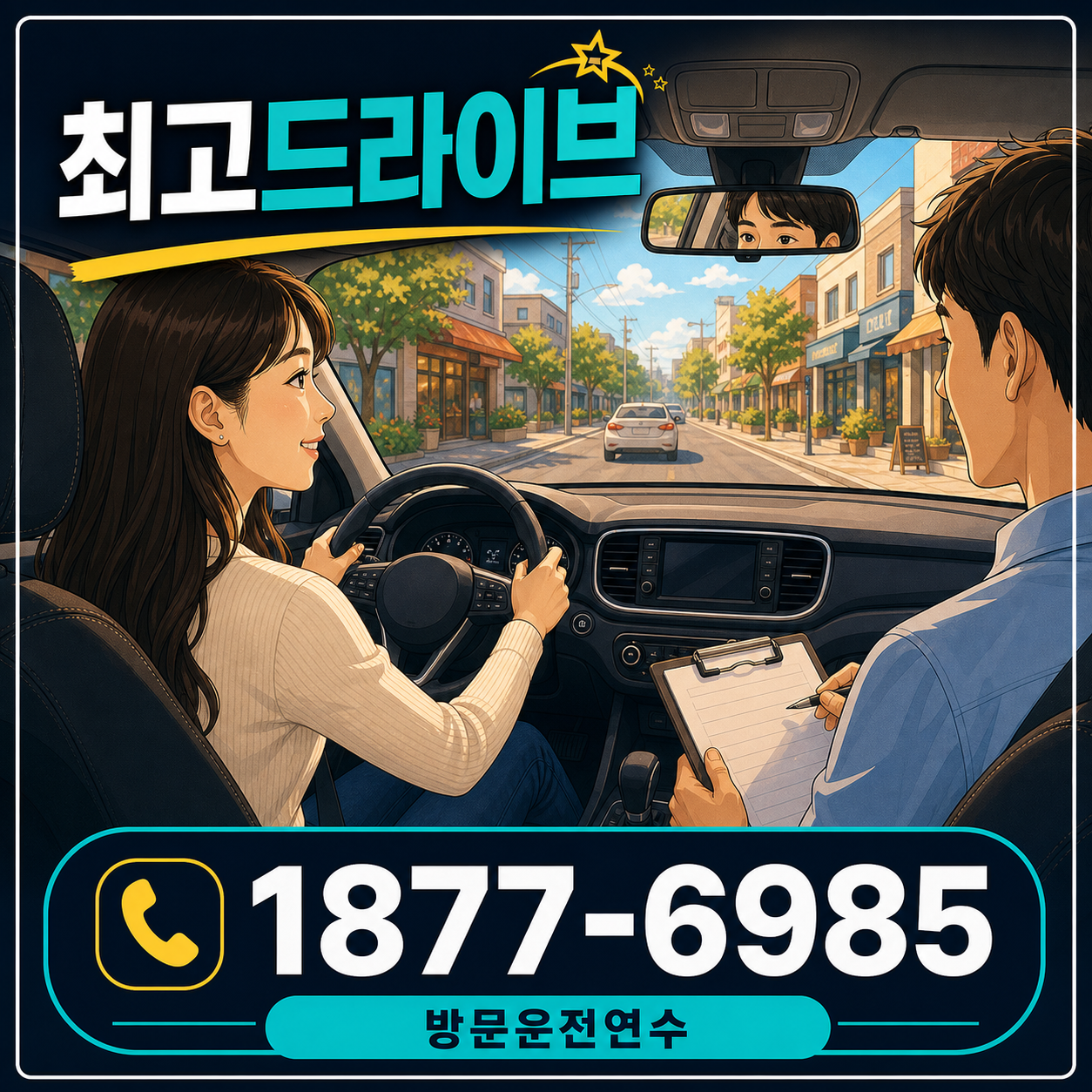 경기 의왕시 청계동 운전연수 최고드라이브 1877-6985 상담