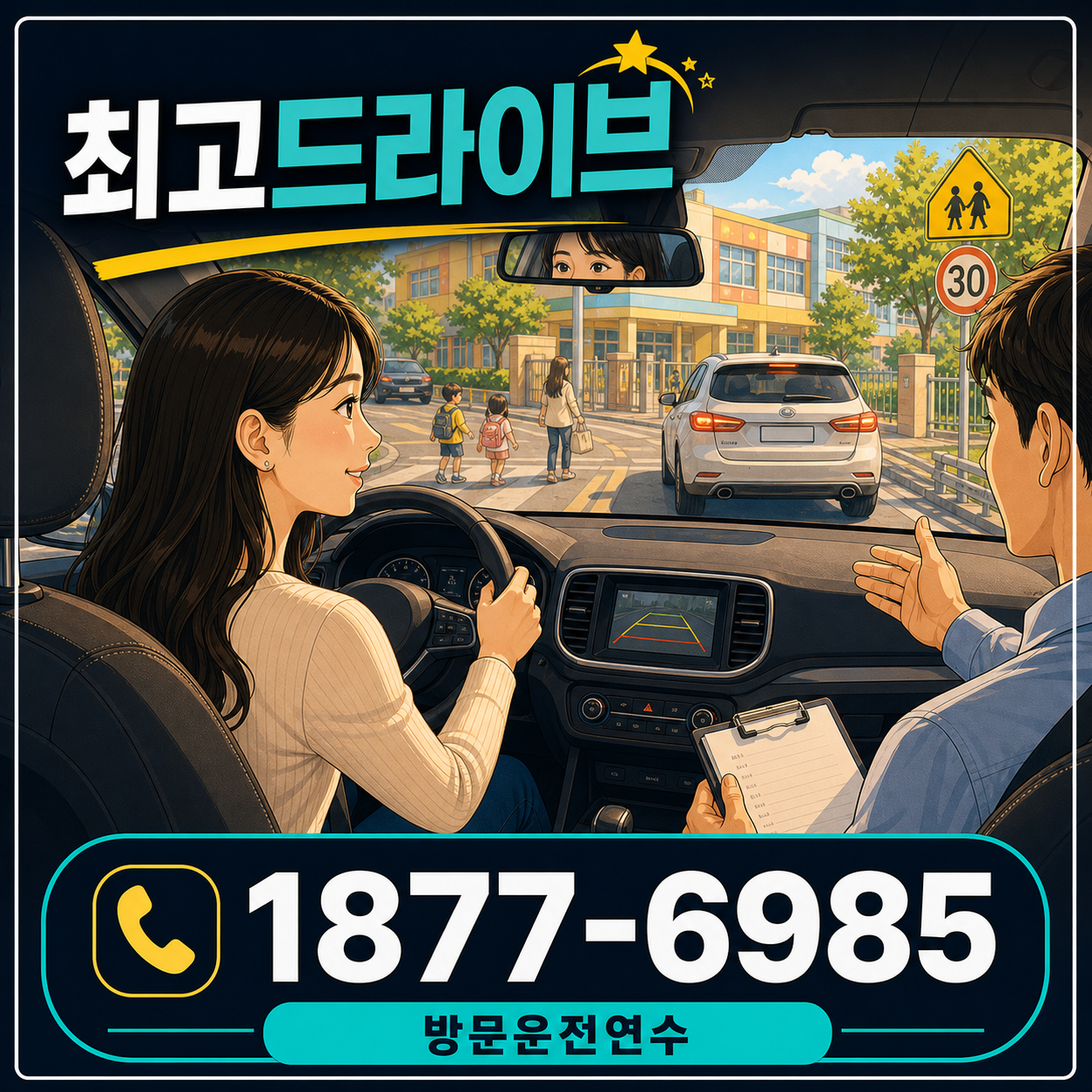경기 이천시 신둔면 운전연수 최고드라이브 1877-6985 상담