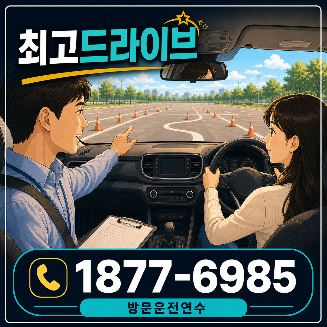 경기 오산시 서동 운전연수 최고드라이브 1877-6985 대표 이미지