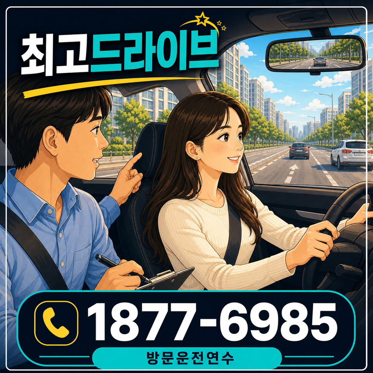 경기 파주시 금촌동 운전연수 최고드라이브 1877-6985 상담